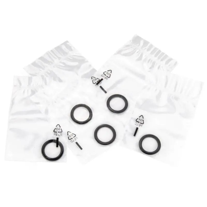 Black rubber o-rings in clear plastic packaging for cheyenne hawk pen o-ring set 5 x 2pcs
