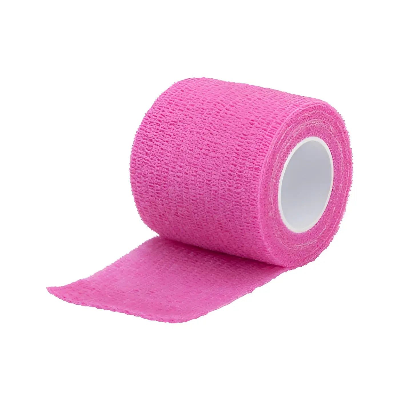 Eine Rolle killer ink Grip Wrap in Pink, hell, strukturiert, athletische Wicklung mit weißem Kern, 50mm x 4.5m