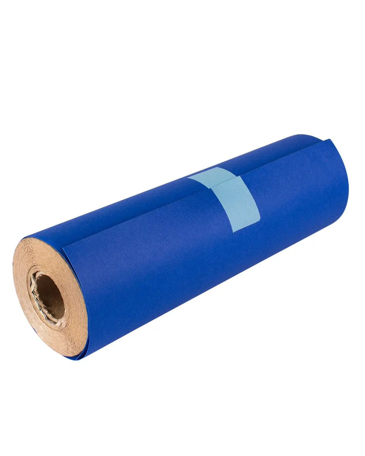 Blue roll of spirit classic thermal copier hectograph paper with light blue adhesive strip securing it