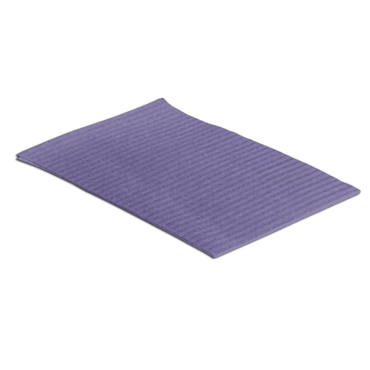 Purple textured rectangular hygienic mat disposable napkins by unigloves 50pcs for sanitary use