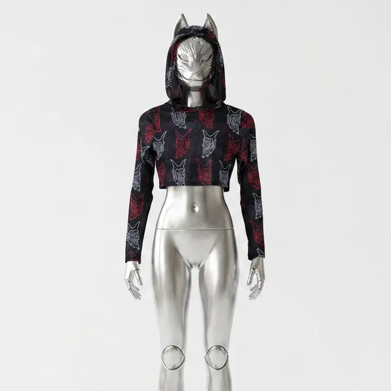 Vice Attitude Devil Top on Silver Figure