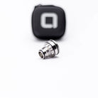 alt
Silberfarbener metallischer Verdampfertank-Adapter mit Gewindeverbindungen und schwarzer O-Ring-Dichtung für ACUS Rod Guide Heavy
