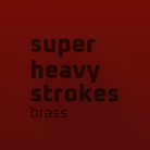 ACUS stroke-Logo aus super schwerem Messing mit super schweren strokes für hohe Haltbarkeit und markantes Erscheinungsbild
