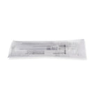 alt
Braun Introcan Certo Nadeln, klare Kunststoffspritze mit weißem Kolben und schwarzen Markierungen in steriler transparenter Folienverpackung