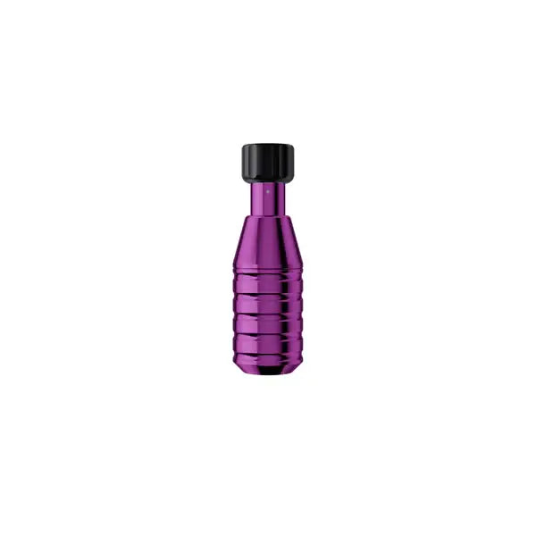 Cheyenne hawk hand grips purple metallic tattoo machine grip with black cap for professional tattooing use
