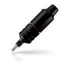 Black cheyenne sol nova v1 tattoo machine with sleek ergonomic design and metallic needle tip 3.5mm