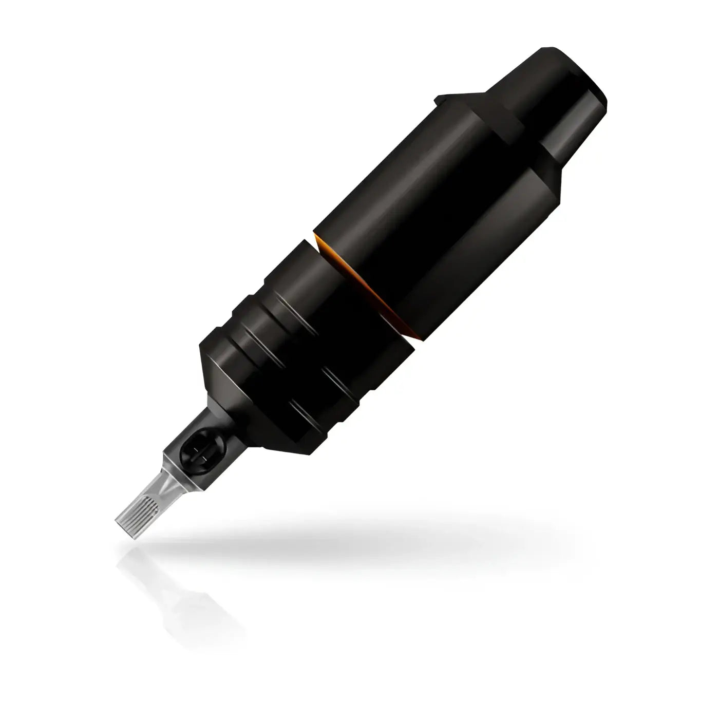 Black cheyenne sol nova v1 tattoo machine with sleek ergonomic design and metallic needle tip 3.5mm