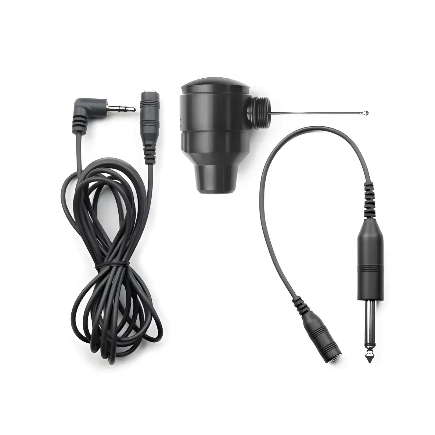 Black cheyenne sol terra tattoo machine with coiled cables and connectors for 4.0mm packer and liner use