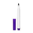 Disposable skin marker with a white body, purple cap, and black tip for precise violet surgical marking
