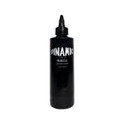 Dynamic blkout ink 240 ml black tattoo ink bottle with black cap and white label for professional use