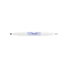 Electrum disposable skin marker with white dual-tip body, blue branding, and black ink tip for precise violet marking