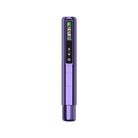 Purple métallique Ez Lola light PMU machine vape pen avec écran numérique et boutons de commande, sans fil avec batterie supplémentaire
