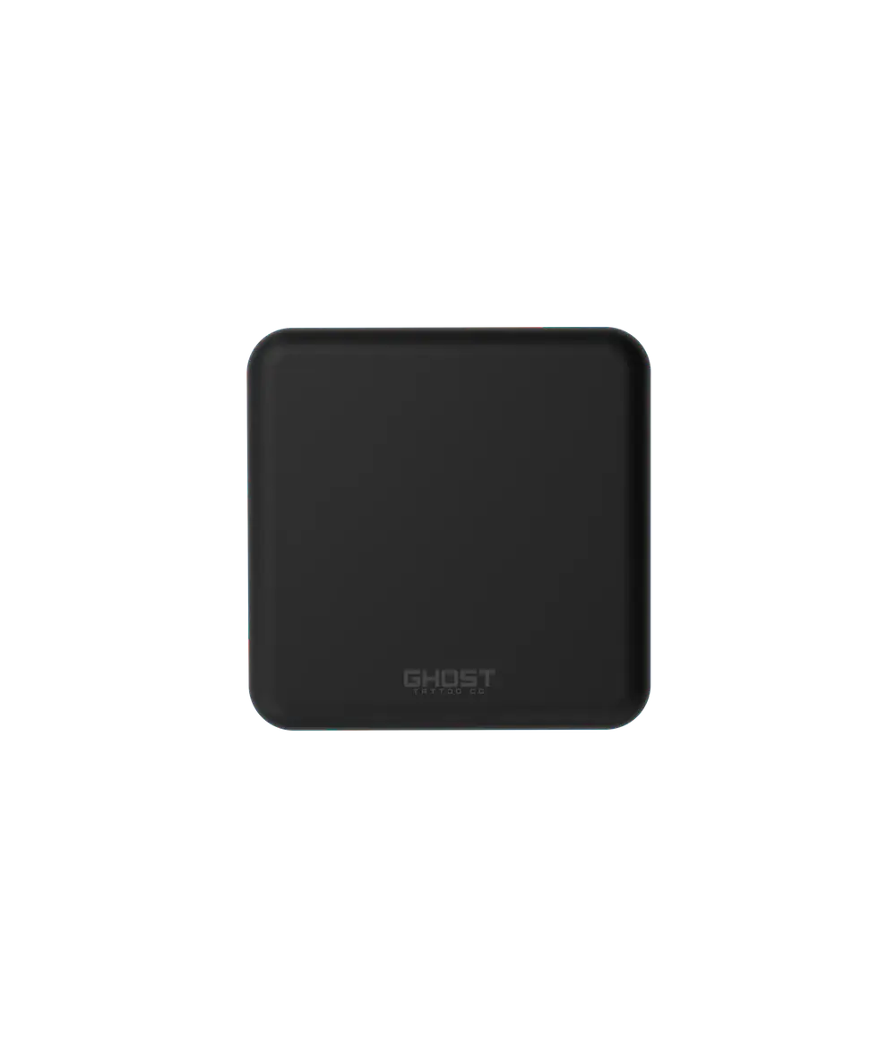 Black rectangular ghost portable charger with matte finish designed for the demon arm rest pad arm pad only