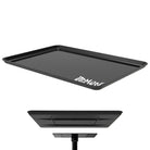 Black rectangular glossy ghost demon tray top featuring white demon logo on corner for gaming accessories storage