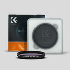 55mm hmc cpl circular polarizing lens by k&f concept with sleek black metal rim and dark gray glass for goat g8 upgrade kit