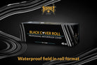 Black HORNET wasserdichte Abdeckrolle 40 Meter lang, professioneller Tattoo-Bedarf in Schwarz