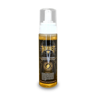 HORNET-Reinigungsschaum 220 ml in einer klaren Flasche mit weißer Sprühdüse und schwarzem Etikett mit goldgelbem Schaum