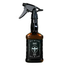 alt
Schwarze Sprühflasche HORNET-Wassersprüher mit bernsteinfarbenem Glaskörper, schwarzer Triggerdüse und kunstvollem Etikett mit weißem Bienenemblem