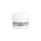 White ceramic jar with speckled label of hustle butter deluxe organic tattoo care by tattoo care brand