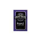 Purple Inkeeze Tattoo-Salbe in einer eleganten rechteckigen Verpackung mit schwarz-silberner Kennzeichnung zur Tattoopflege