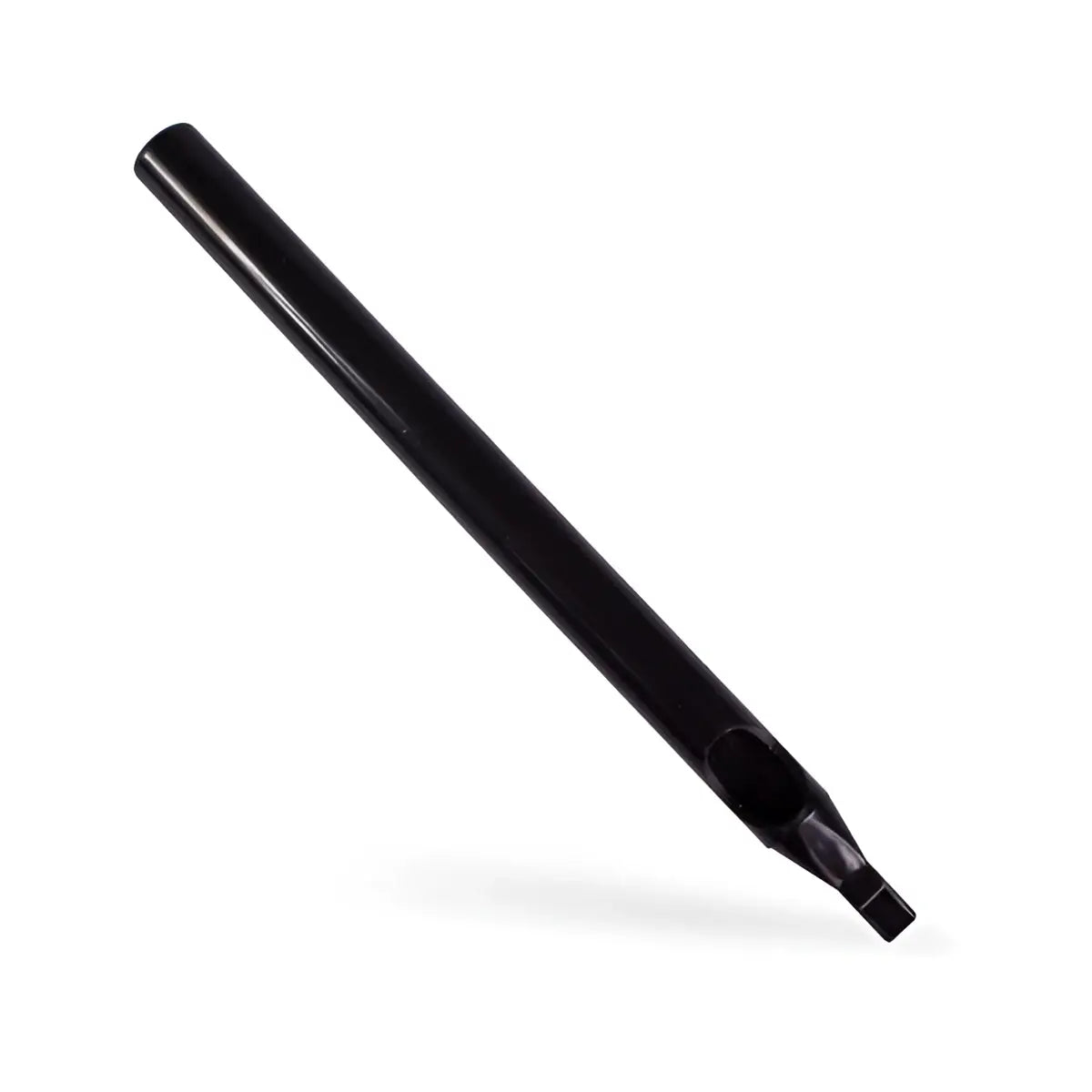 Black killer ink disposable tattoo long tip flat needle with sleek cylindrical design and precision tip pack of 50