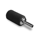Schwarzes Schleifrad mit Metallschaft, geeignet für killer ink Grip Wrap, 25mm x 4.5m, Packung mit 24 Stk.