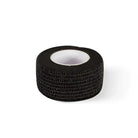 Schwarze, strukturierte Sporttape-Rolle mit weißem Innenkern killer ink Grip-Wrap 25 mm x 4,5 m, 24er-Pack