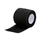Rouleau de bande de grip texturée noire killer ink, avec mandrin blanc et bande déroulée, destiné aux bandes de grip beauté killer.