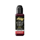 A sleek dark purple bottle of kuro sumi imperial tattoo ink with a black cap and gold embossed branding