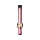 Rosa metallische mast P60 PMU-Maschine kabellos mit goldenen Akzenten und strukturiertem Griff für Tätowieren mit einstellbarem stroke