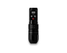 Black muso toku 3.0 tattoo machine with sleek ergonomic design and metallic grip accents for wireless use