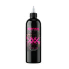Black plastic bottle of panthera artist series xxx drawing ink with vibrant pink and black neon-style label for drawing ink use