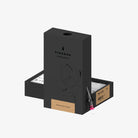 Black PIRANHA Originals Tattoo-cartridge-Box mit Fine-Line-Premium CARTRIDGES und geprägtem Blumenmuster mit beigem Etikett