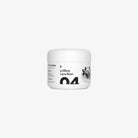 White cylindrical jar of piranha yellow vaseline model 04 containing 250ml of moisturizing petroleum jelly