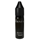 Black glass bottle with ribbed cap labeled pro nouveau brooklyn 15 ml pmu pigment from brows collection