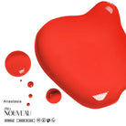 Vibrant roter, glänzender Nagellack aus der Anastasia PRO NOUVEAU Lips Collection PMU Pigment für den professionellen Gebrauch