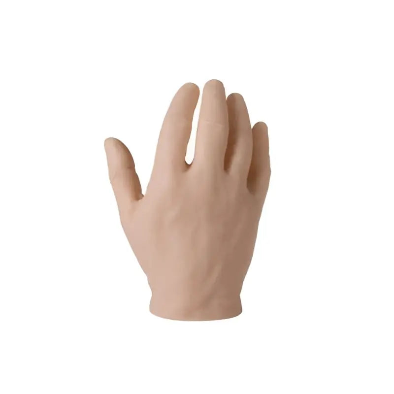 alt
Ein realistisches beiges Übungshandmodell aus synthetischem Silikon mit detaillierten Fingergelenken und natürlicher Hautstruktur von reelskin