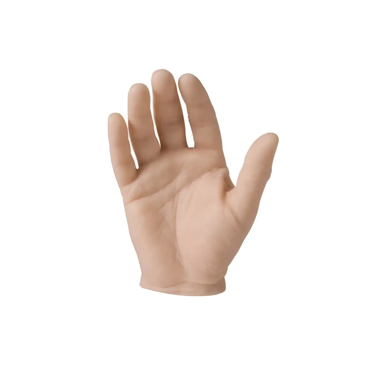 alt
reelskin synthetisches Übungshandmodell aus beigem Silikon mit realistischen Fingergelenken und detaillierten Handlinien