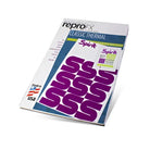 Lila SSS-Logo-Thermotransferpapier-Pack für spirit-Drucker, verwendet als spirit-Hektografiepapier für Thermokopierer