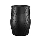 Black rubber disposable grip with geometric tread pattern for bishop tattoo pen sunskin 10pcs pack