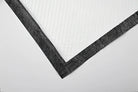 Tattoo armour saugfähige weiße Unterlage mit dunkelgrauem strukturiertem Rand, entwickelt für Tattoo-Pflegeblätter, Packung mit 10 Stück