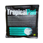 Black plastic bag containing tropicalderm tropicalpad xl single-use absorbent pad for hygiene protection
