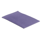 Purple textured rectangular hygienic mat disposable napkins by unigloves 50pcs for sanitary use