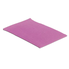 Unigloves disposable hygienic mats 50pcs rectangular solid pink with textured surface for yoga and napkins