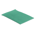 Unigloves disposable teal textured cleaning pad with subtle ribbed surface for hygienic mat and napkin use 50pcs