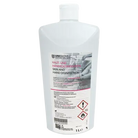 White plastic bottle of unigloves skin and hand disinfection spray with 1 liter capacity for hand hygiene