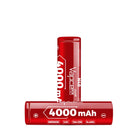 Red zylindrische VAPCELL INR18650 wiederaufladbare Lithium-Ionen-Batterie 4000mAh 10A 2er-Pack für elektronische Geräte