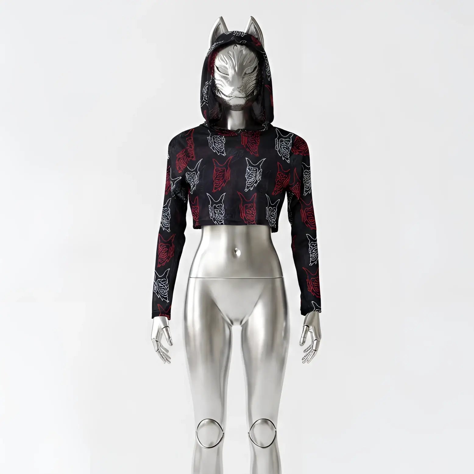 Vice Attitude Devil Top on Silver Figure