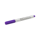 Purple-capped viscot sterile surgical skin marker with metallic silver body and black printed text for precise marking