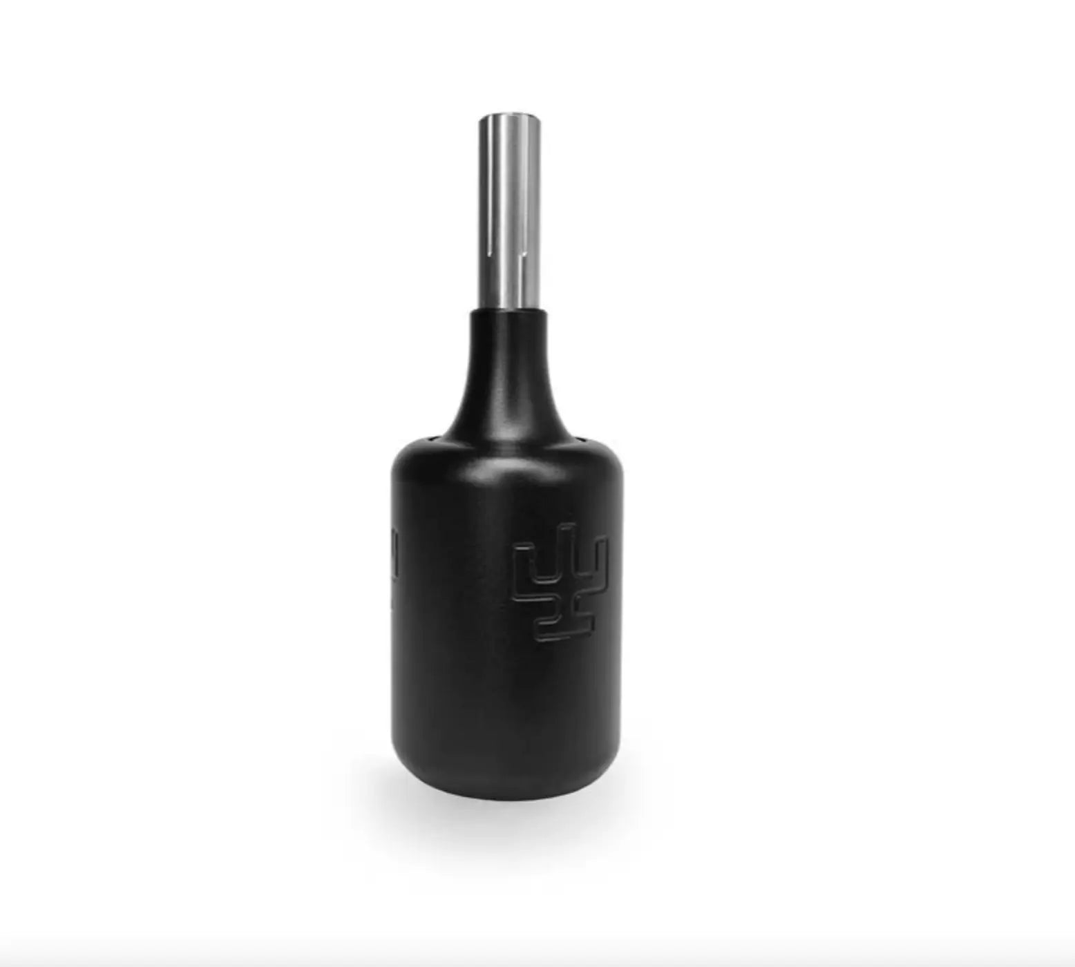 VLAD BLAD Verstellbarer Aluminium-cartridge-Griff mit schwarzem zylindrischem Schaltknauf und metallisch silberner Stange
